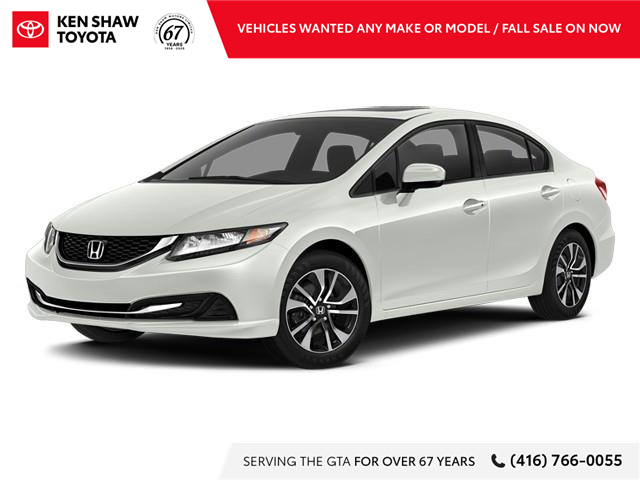 2014 Honda Civic EX SUNROOF / PUSH BUTTON START / ALLOY WHEELS