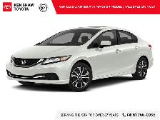 2014 Honda Civic EX SUNROOF / PUSH BUTTON START / ALLOY WHEELS