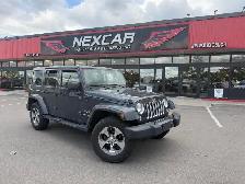 2018 Jeep Wrangler SAHARA 4X4 AUTO A/CARPLAY H/SEATS B/SPOT CAME