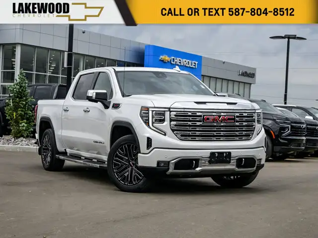 2024 GMC Sierra 1500 Denali 6.2L | 22" Gloss Wheels