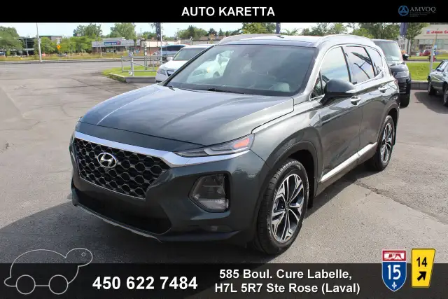 Santa Fe Ultimate 2.0T awd Headup cruise adapt cam360 pano navi