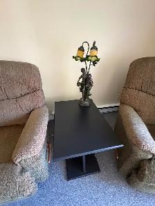 Deux tables de salon noir en bonne condition. - Photo 3