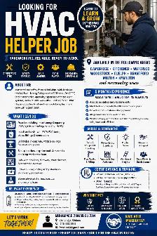 I’m looking a hvac helper job