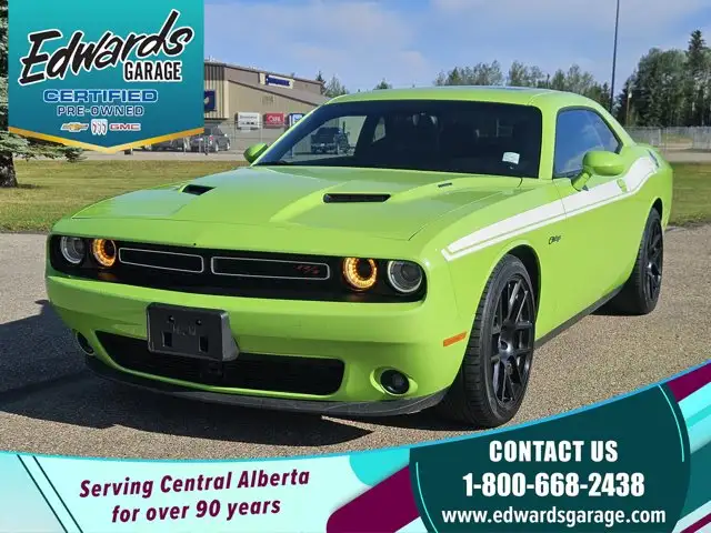 2015 Dodge Challenger R/T Super Track Pak Sunroof