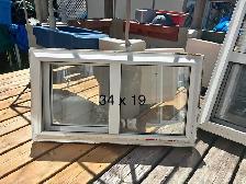 Vinyl Window 34 1/2'x19'x3 1/2