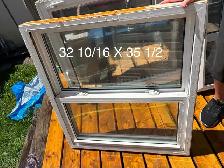 Vinyl Window 32 1/2'x35 1/2'x 3 1/2'