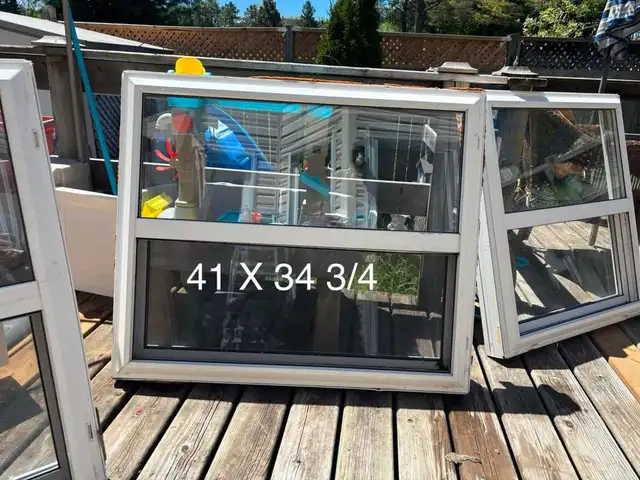 Vinyl Window 41'x34 1/2'x 3 1/2'