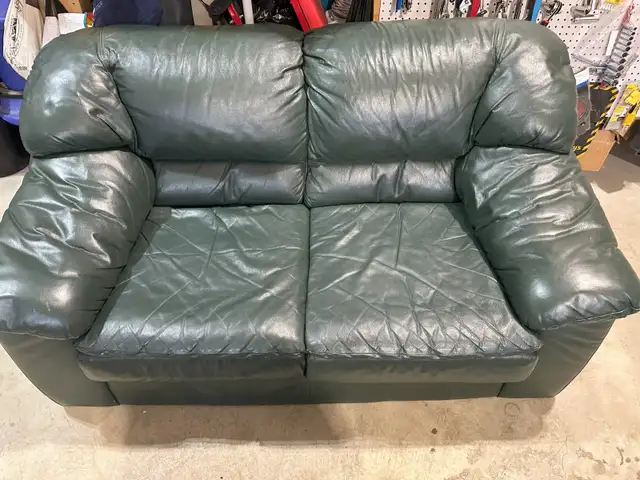 ️ FOR SALE – Leather Couches$300 for both couches