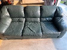 ️ FOR SALE – Leather Couches$300 for both couches - Photo 3