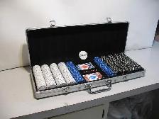 500 Piece Bicycle Poker Set, LIKE NEW