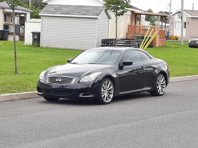INFINITI G37S DÉCAPOTABLE ÉDITION SPORT 2009 TRÈS RARE