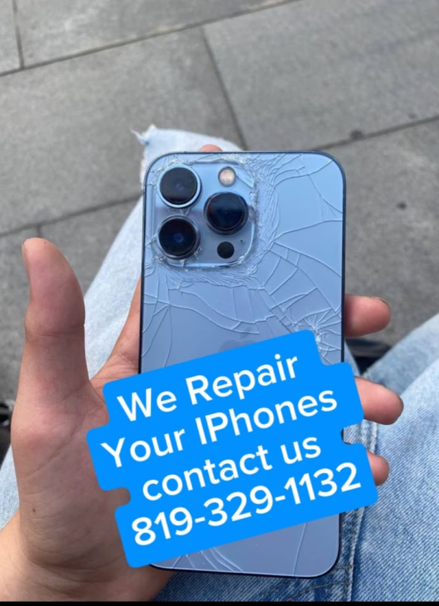 We repair your iphones