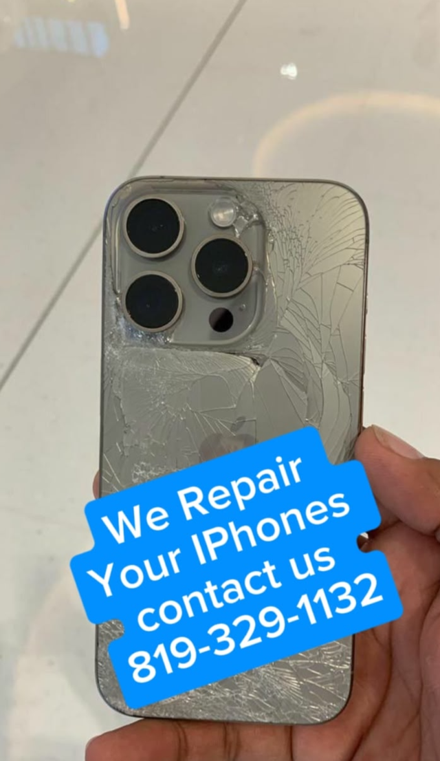 We repair your iphones