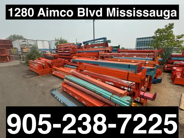 Used Pallet Racking Sale - $10 beams and $60 frames