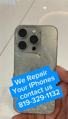 We repair your iphones