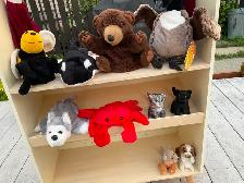Wooden Play Market Puppet Theatre With 10 Puppets - Photo 3