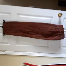PANTALON NEUF SUÈDE BRUN DOUBLÉ GR10 FEM TAILLE ÉLASTIQUE $15.00 - Photo 3