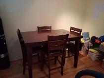 Table et chaise de cuisine