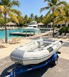 10 ft inflatable boat suitable fishing and family - Photo 3