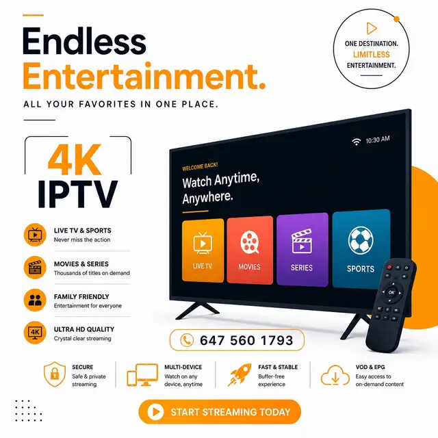 Super Quality 8K TV Subscription