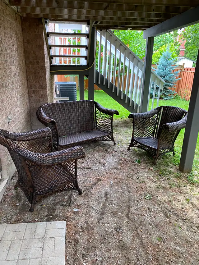 Wicker Patio Set