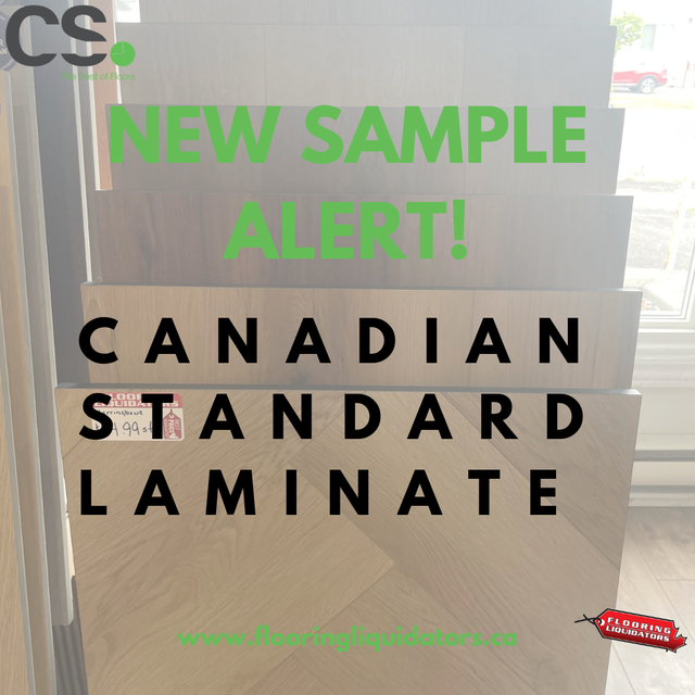 Canadian Standard Laminate Sample Alert