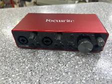 Focusrite Scarlett 2I2 Gen 3 USB Interface