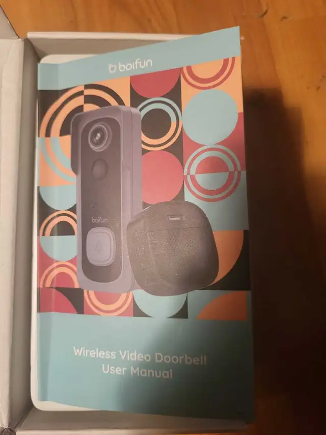 bonifun video doorbell