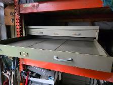 5 Drawers BluePrint Tool Storage Garage Organizer Cabinet 4 Legs - Photo 4