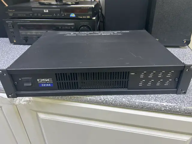 QSC CC168 8 Channel Professional Amplifier