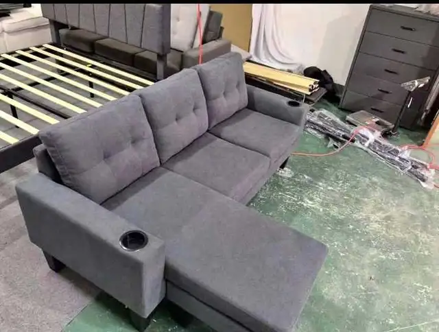 Royal Touch 3 Seater Fabric Sofa With Free Delivery