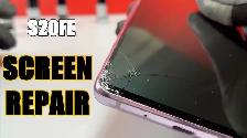 SAMSUNG S20 FE SCREEN REPLACMENT IN 45 MINUTES -780-456-6675