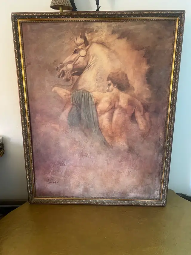 Large wall paintings