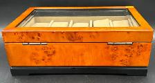 Wooden Bombay 10-Watch Storage & Display Case - Photo 3