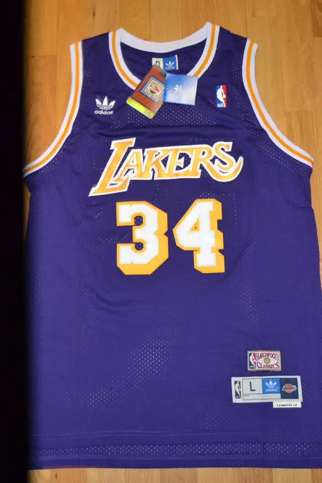 New w/ Tags SHAQUILLE O'NEAL All Embroidered Jersey