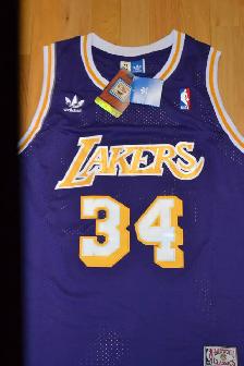 New w/ Tags SHAQUILLE O'NEAL All Embroidered Jersey - Photo 4