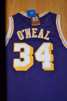 New w/ Tags SHAQUILLE O'NEAL All Embroidered Jersey - Photo 10