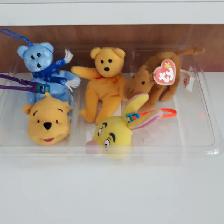 5BÉBÉS TOUTOU:3 S'ACCROCHENT,1 S'ASSOIT 1 EST DEBOUT $3.00CHACUN