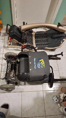 Electric wheelchair folding traveler scooter - Photo 3