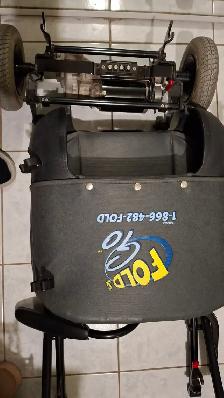 Electric wheelchair folding traveler scooter - Photo 6