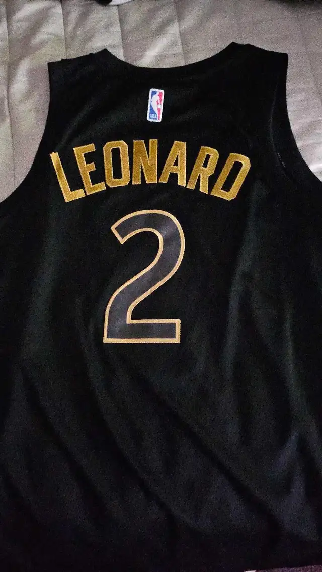 leonard raptors jersey