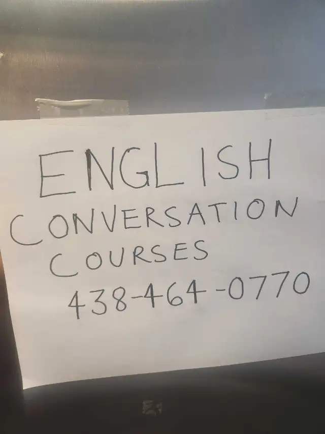 ENGLISH CONVERSATION COURSES