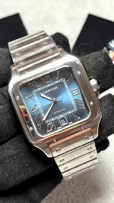 cartier watch mens watch  cartier santos automatic watch