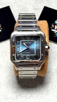 cartier watch mens watch  cartier santos automatic watch - Photo 8