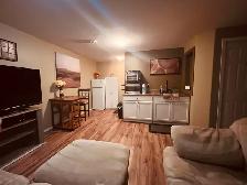 FULLY FURNISHED BASEMENT SUITE