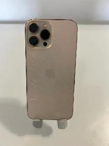 Cracked Back iPhone 13 Pro Max 128 GB - Unlocked - Gold $200 - Photo 2