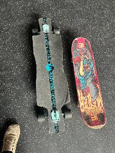 skateboards