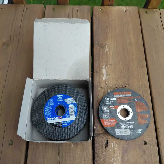 29 disques de coupe pour rectifieuse 4,5 po