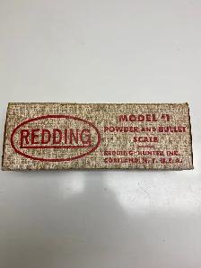 Redding Model #1 powder & bullet scale with box & instructions