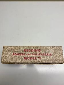 Redding Model #1 powder & bullet scale with box & instructions - Photo 4